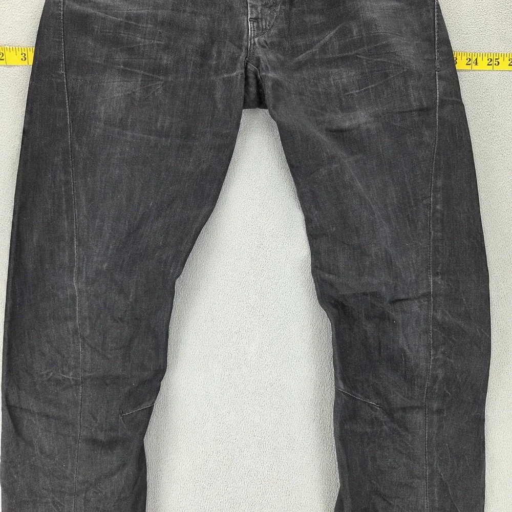 Vintage Levis Engineered Jeans Womens Black Twisted Zip Fly Fits 30x28